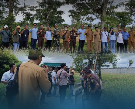 MONITORING KEGIATAN OPTIMALISASI LAHAN NON RAWA OLEH BIDANG PERDATA DAN TATA USAHA NEGARA KEJAKSAAN TINGGI NTB DENGAN DINAS PERTANIAN DAN PERKEBUNAN PROVINSI NTB