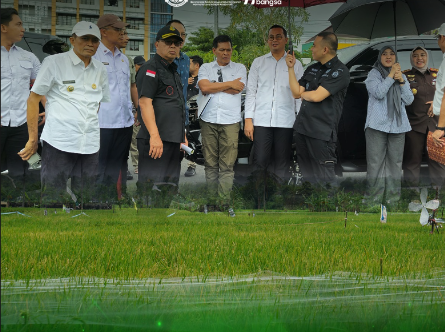 KUNJUNGAN OBSERVASI LOKASI PEMBANGUNAN RUMAH SAKIT ADHYAKSA NUSA TENGGARA BARAT