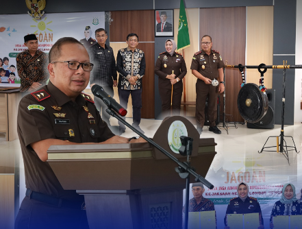 KAJATI NTB MENGHADIRI LAUNCHING JAGOAN “JAKSA JAGA ADMINISTRASI KEPENDUDUKAN ANAK” KEJAKSAAN NEGERI LOMBOK TENGAH