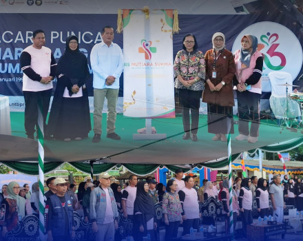 WAKAJATI NTB MENGHADIRI PERINGATAN HARI SYUKURAN KE-36 RUMAH SAKIT MUTIARA SUKMA PROVINSI NTB